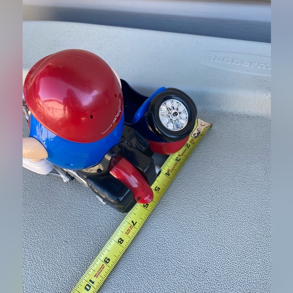 Freedom Rider M&M Red White & Blue Motorcycle Candy Dispenser. - Picture 7 of 10
